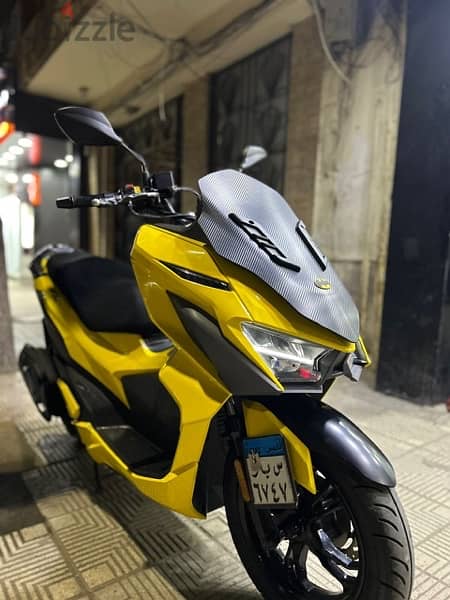 *sym jx200cc اسكوتر 4