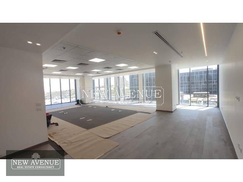 Fully finished office | Cairo festival City 216Sqm 2