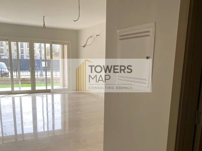 Overlooking  swimming pool, 3-bedroom apartment at Mvida , ready for delivery now , there are installments 8