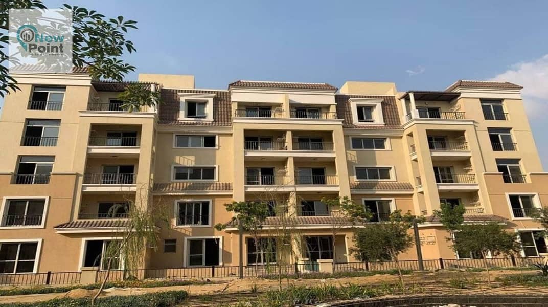 Apartment for sale 156m in Sarai Compound , madinat masr Development 2