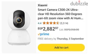 Xiaomi Camera C300 for 2600 EGP 0