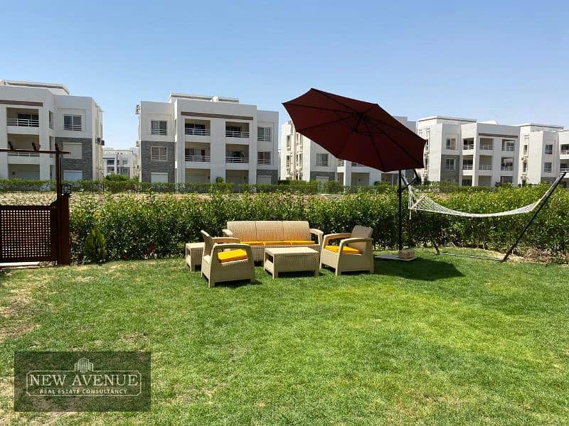 Ground apartment with garden fully furnished with ACs 0