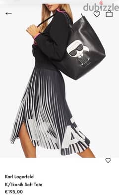 Karl lagerfield tote bag