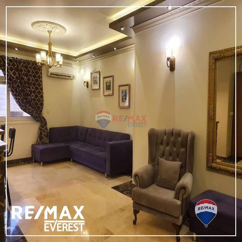 Furnished apartment for long terms rent at the 9th District Zayed 2