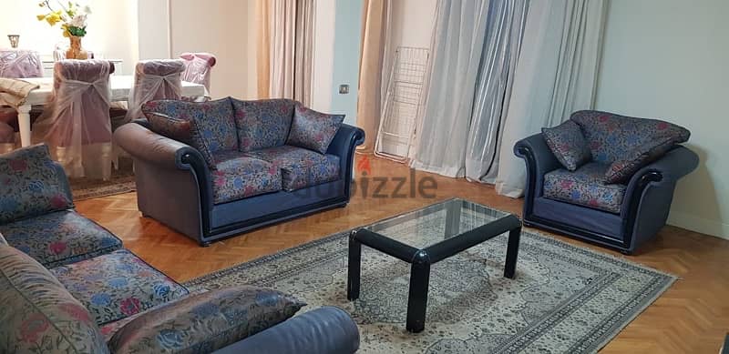 شقة مفروشة للإيجار سرايات المعادى مكيفة Furnished apartment for rent 0