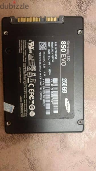 Samsung SSD 250g 1