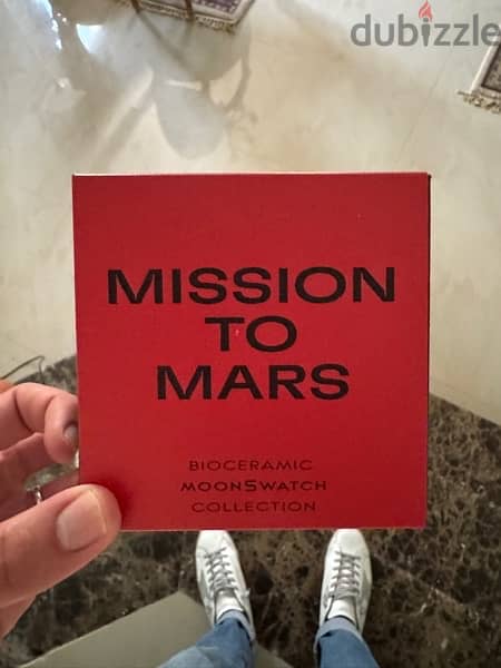 Moonswatch Mission to Mars - Swatch x Omega 1