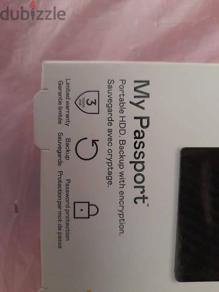 External Hard Drive 2TB - Western Digital - My Passport (هارد خارجي) 5