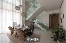 Duplex for sale in comfortable installments, fully finished and immediate receipt in Al Shorouk, Al Burouj Compound, in front of the International Med