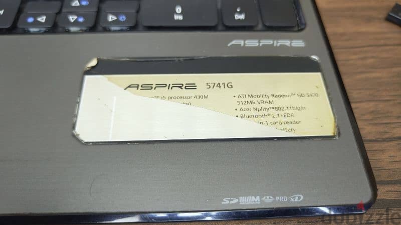 Acer Aspire 5741G لابتوب ٨ جيجا و core i5 10