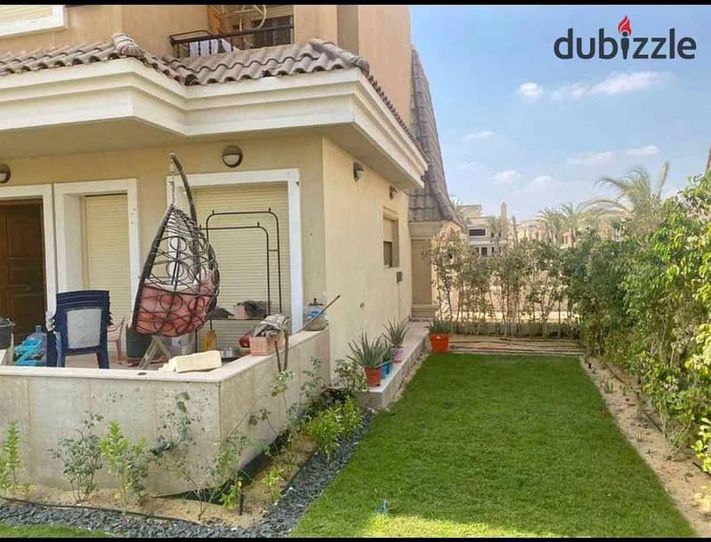 Apartment 70 sqm (room) + 114 sqm in a private garden in New Cairo 2