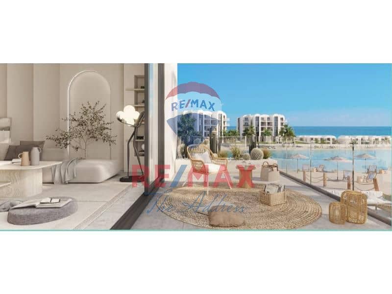 With the lowest Down Payment -Chalet95m -Sea View 5