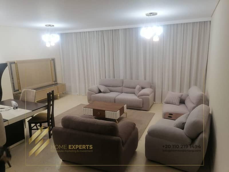 apartment for sale in 90 avenue fully finished and furnished very prime location 3 bedrooms + 3 bathrooms +naniroom with toilet 1