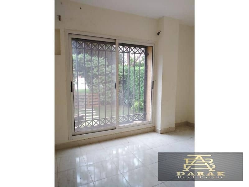 **Prime Ground Floor Apartment for Rent in Madinaty, 128 sqm + 65 sqm Garden, Garden View, B1, in Front of Metro Market** 2