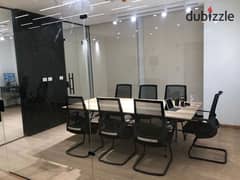 Office Space for Rent 124 SQM in a prime location fully finished with ACs in Mivida / مكتب إداري للإيجار موقع مميز تشطيب كامل بالتكييفات في ميفيدا