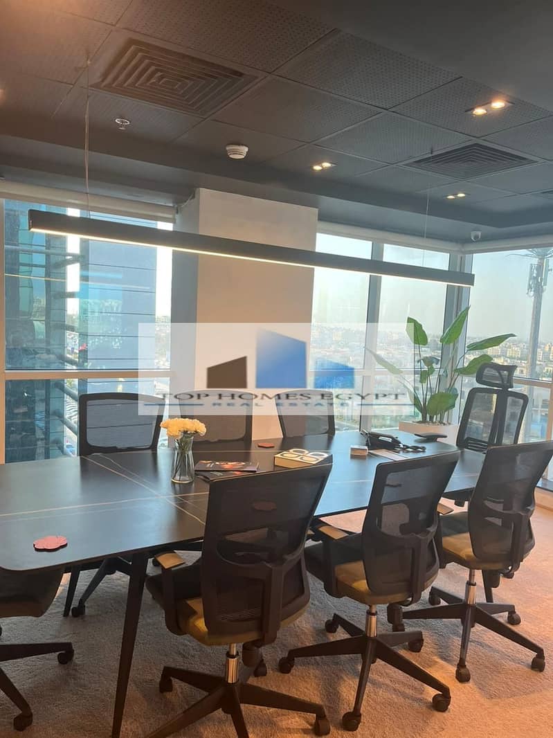 Fully furnished Office for sale 230 Meter - North 90th / مقر إداري للبيع مفروش بالكامل التسعين الشمالي 4