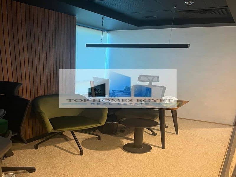 Fully furnished Office for sale 230 Meter - North 90th / مقر إداري للبيع مفروش بالكامل التسعين الشمالي 7