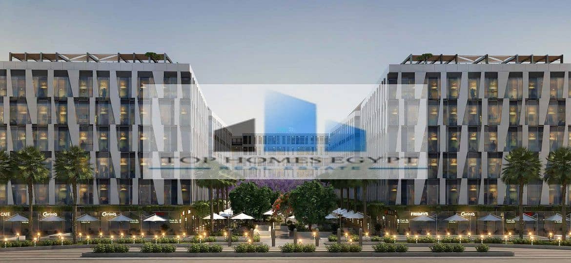 Office for sale 290 sqm fully finished in Park Street Mall - Shaikh Zayed / مكتب إداري للبيع تشطيب كامل في بارك ستريت مول - الشيخ زايد 0