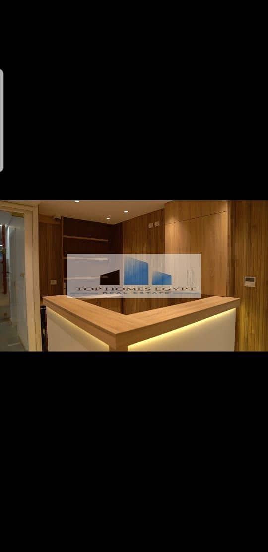 Finished Office with ACs 338 sqm on Gamal Abdel Nasser Axis - 3rd Settelement / مكتب إداري متشطب بالتكييفات علي محور جمال عبد الناصر 6