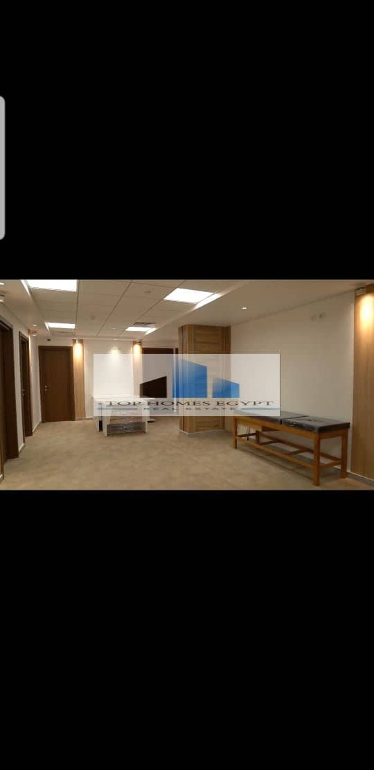 Finished Office with ACs 338 sqm on Gamal Abdel Nasser Axis - 3rd Settelement / مكتب إداري متشطب بالتكييفات علي محور جمال عبد الناصر 7