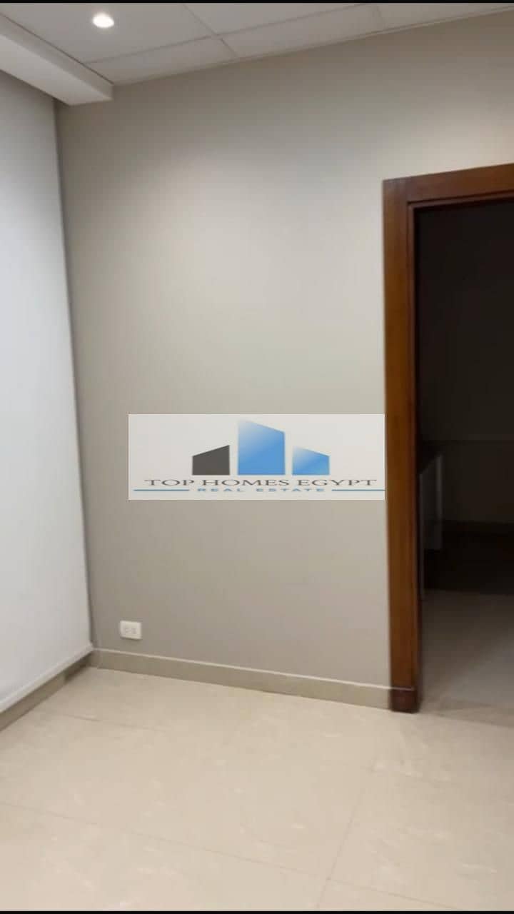 Clinic for rent 60 SQM on North Teseen - 5th Settlement / عيادة طبية للإيجار علي التسعين الشمالي مباشرة 1