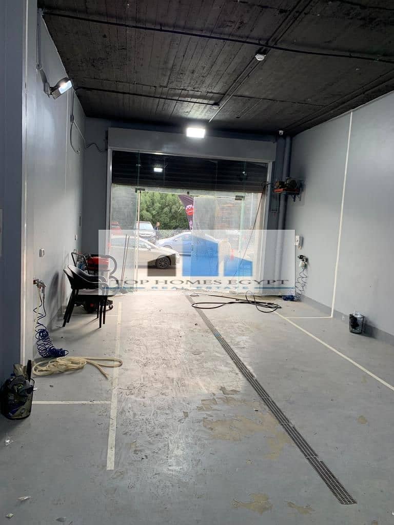 Commercial duplex shop store for rent 120 sqm fnished / ACs in Madinaty /محل تجاري دوبلكس للإيجار متشطب بالتكييفات في مدينتي يصلح لنشاط عربيات 0