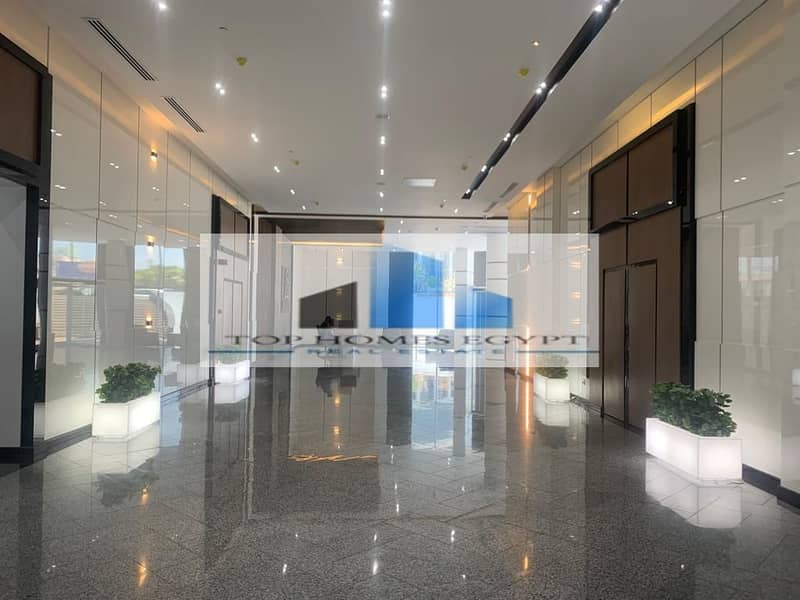 Office for rent 360 SQM finished with ACs in 5th Settlement /مكتب إداري للإيجار بموقع مميز في التجمع الخامس دقيقة من الداون تاون و كايرو فيستفال سيتي 0