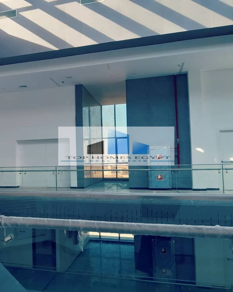 Office for rent 64 SQM in a prime location on Gamal Abdel Nasr Axis / مكتب إداري للإيجار موقع مميز علي محور جمال عبد الناصر 10