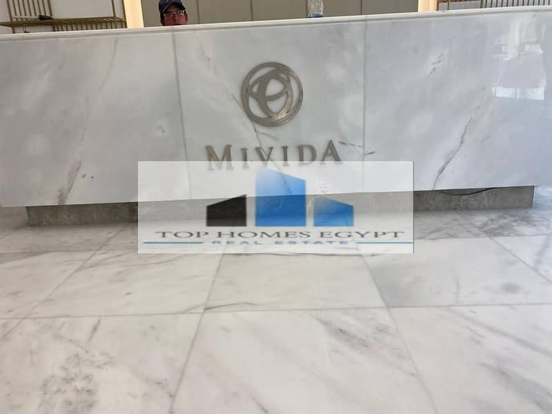 Office Space for Rent 217 SQM in Mivida Business Park / مكتب إداري للإيجار بأقوى مشاريع فى ميفيدا 2