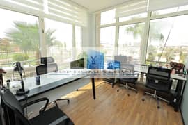 Office for rent 350 sqm fully finished in a prime location South 90th / مكتب إداري للإيجار تشطيب كامل بموقع مميز علي التسعين الجنوبي 0