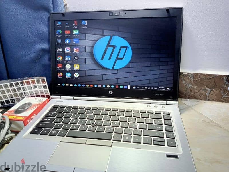 hp elitebook core i5 ram 8 hard 500 12