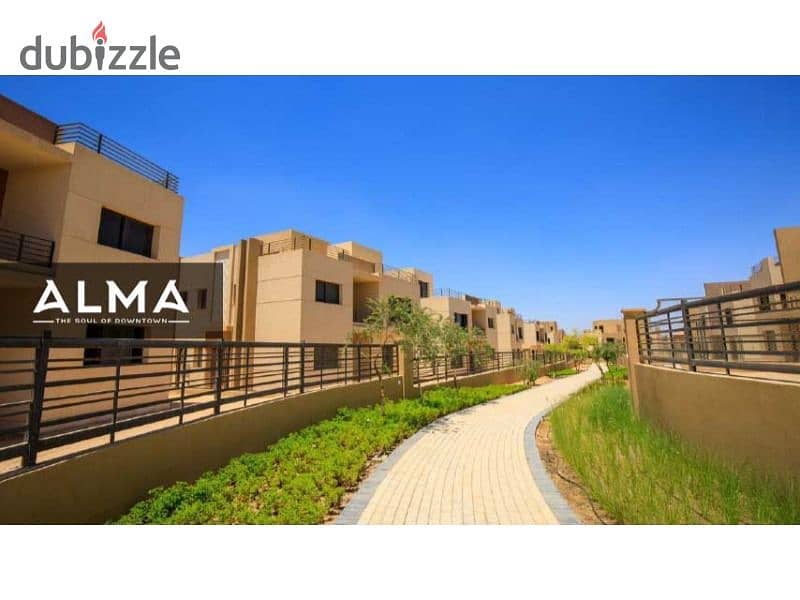 for sale penthouse 420m - Ready to move - compound ALMA sheikh zayed 10