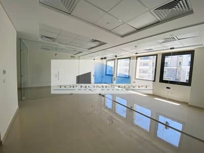 Office Space for Rent 108 SQM finished with ACs in Mivida / مكتب إداري للإيجار متشطب بالتكيفات في ميفيدا