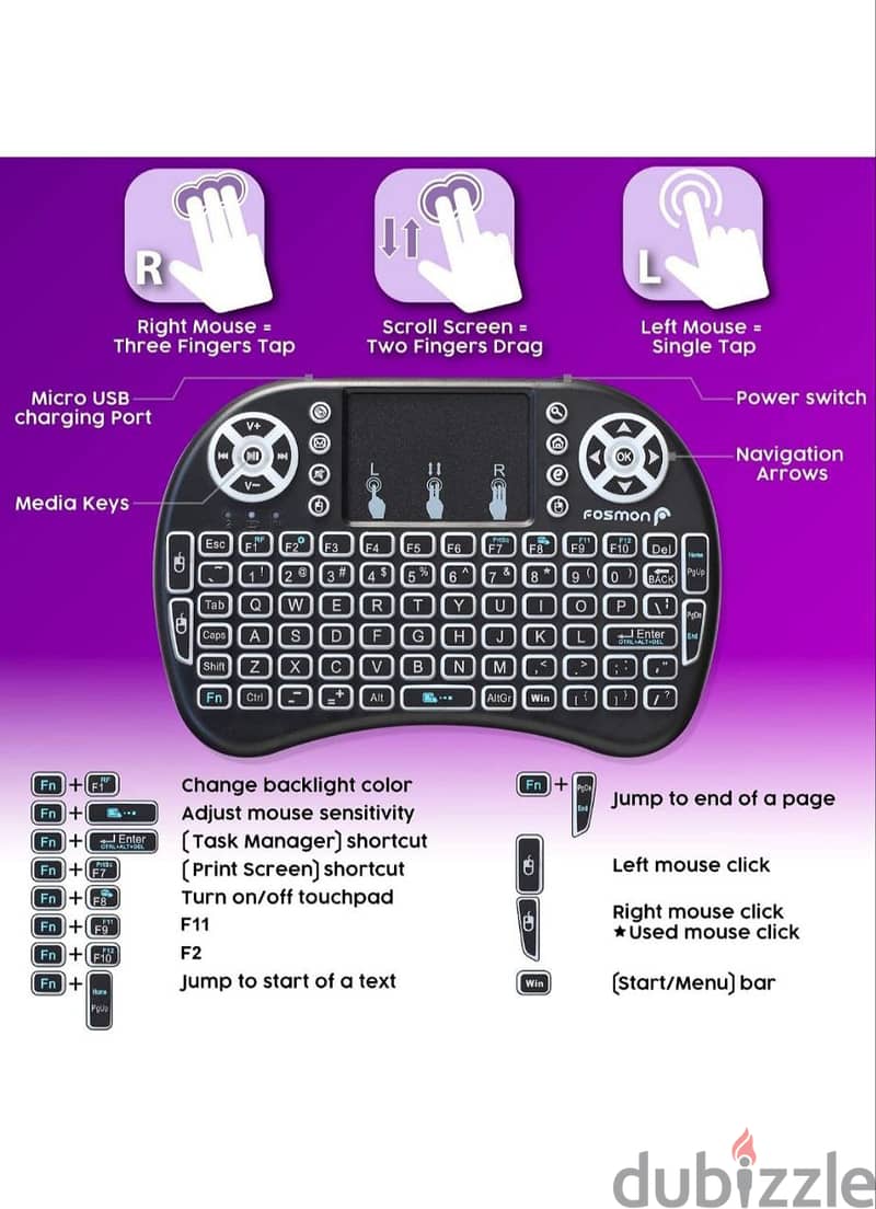 Wireless Mini Keyboard 3