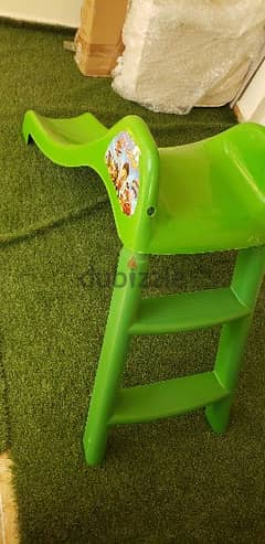 Green Slide for baby