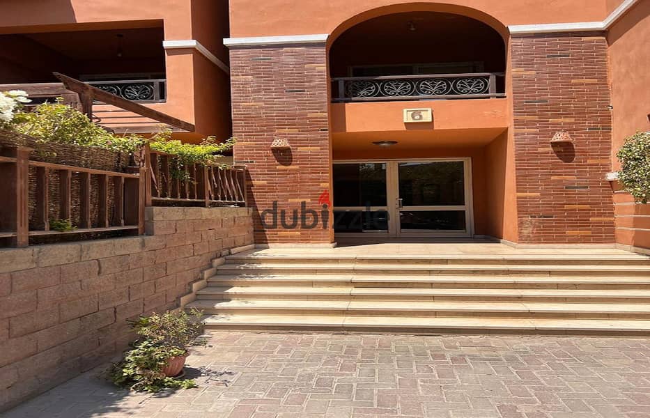 Apartment for sale  in greens 3 compound - El-Sheikh Zayed -Ground floor with garden 230m - Furniture +AC'S 15