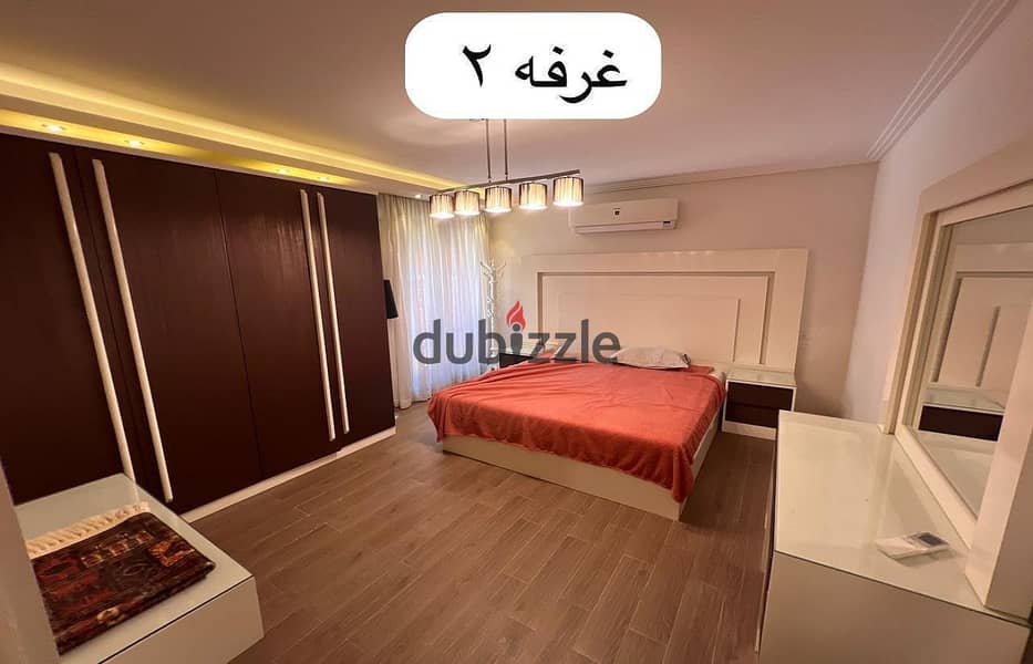 Apartment for sale  in greens 3 compound - El-Sheikh Zayed -Ground floor with garden 230m - Furniture +AC'S 20