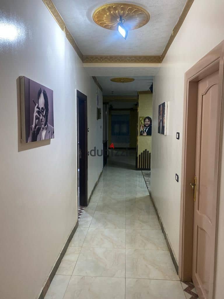 Basement for rent, residential, administrative, Banfsaj Compound, near Sadat Axis and Ahmed Shawky Axis    Private entrance 19