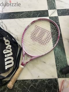 tennis racket wilson مدرب تنس