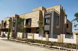 The lowest price for a 155m townhouse villa for sale in Taj City Compound, with a down payment starting from 800 thousand, with installments over 8 ye