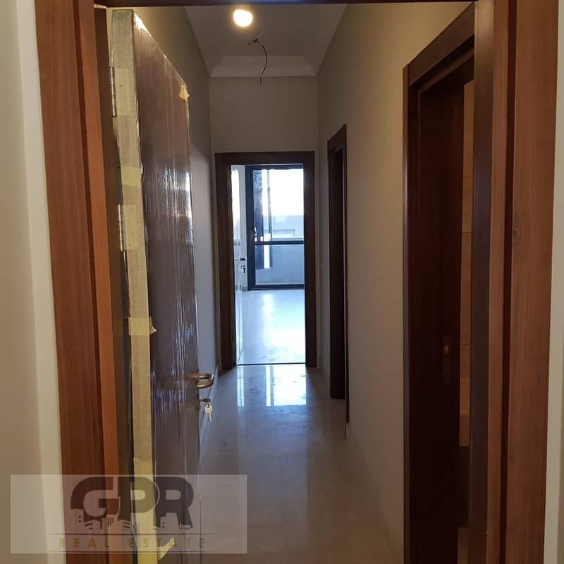 Finished ready to move ground apartment for sale 185 m with installments in La Vista El Patio 7 New Cairo  التجمع الخامس لافيستا الباتيو7 1