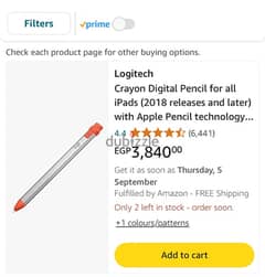 Ipad pencil Logitech crayon usb-c