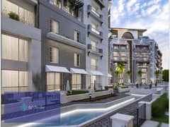 A two-room apartment with a 5% discount on the axis and in front of Al-Futtaim Mall and the exhibition grounds, in installments 0