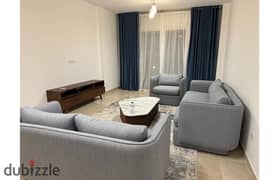 Apartment 195m garden fully furnished for rent in El marassem new Cairo