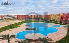 Studio for resale 30m in New Alamein (Porto Golf) with the most beautiful view on Aqua Park