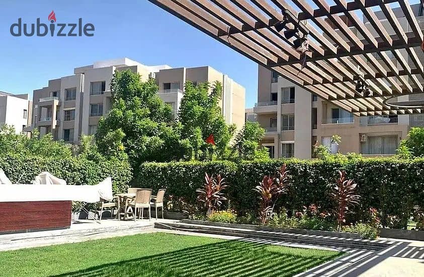 شقة للبيع في كمبوند بادية بالم هيلز Badya palm hills ارضي بجاردن 0