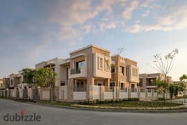 For sale Quattro Villa 143m with private garden in Taj City next to Mirage Mall with a 42% discount