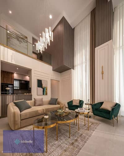 Villa 436 m 6 master rooms with a 15% discount First row on the largest Central Park in Mostakbal City with the longest payment period