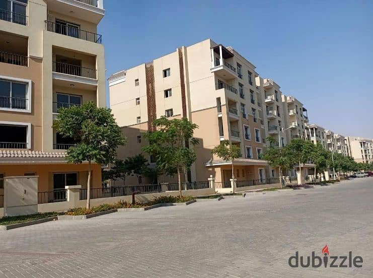 Sarai Mostakbal city apartment + garden for sale. 2