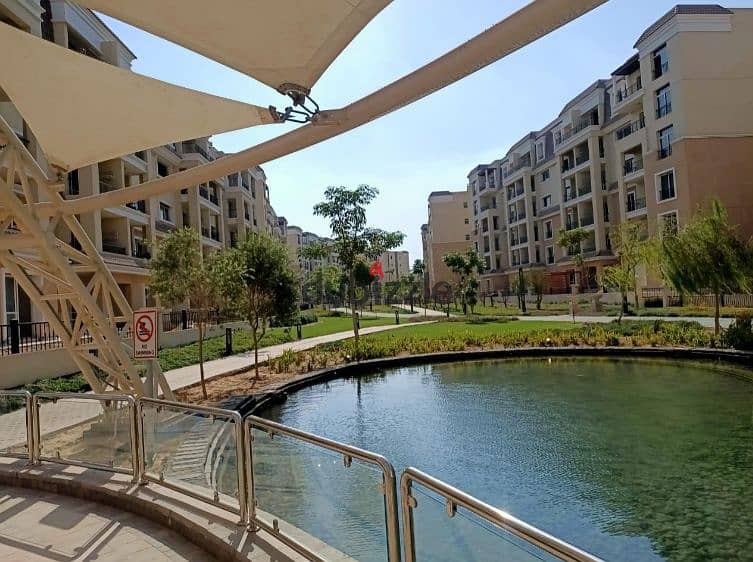 Sarai Mostakbal city apartment + garden for sale. 3